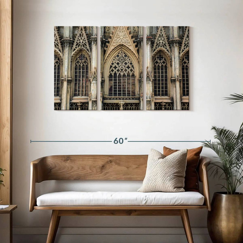 Fenêtres Nicci de la cathédrale de Cologne, H 28 po x l 45 po