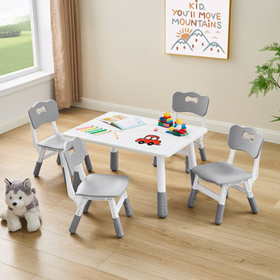 Toddler Table and 4 Chairs Set