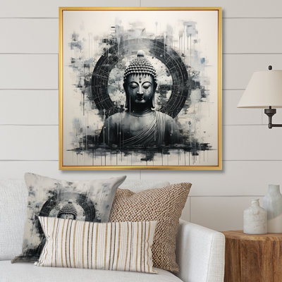 Statue du Saint Bouddhisme II sur toile