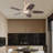 42" Modern Ceiling Fans With LED Lights and Remote Control-2113527740