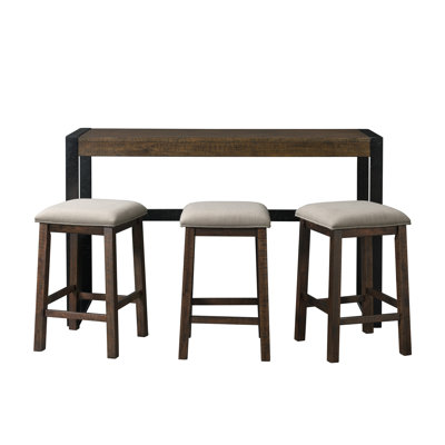 Geithner 3 - Person Double Pedestal Dining Set