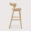 Bok bar stool - varnished oak-606666875