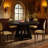 47 Inch Wood Dining Table Round Dining Table (Just 1Pcs Dining Table)-2014341090