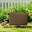 Rabbit Hutch Cover Guinea Pig Hutch Cover for Model X-D2-0047 Brown