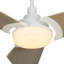 Ventilateur de plafond intelligent à DEL à 3 pales de 56 po avec télécommande et ensemble d'éclairage inclus-1754832713