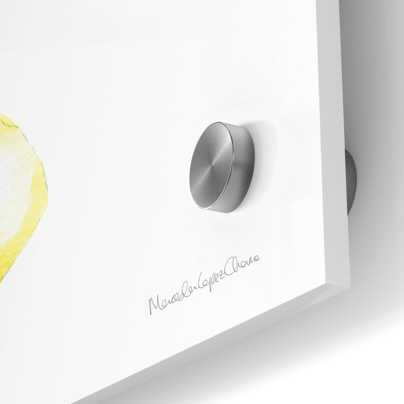 «August Lemons 2» par Augusta Lopez, H 24 po x l 24 po x P 0,2 po
