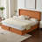 Wauseon Corduroy Upholstered Hydraulic Lift Storage Platform Bed-453186902-465793093