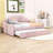 Searle Full Velvet Upholstered Daybed with Twin Trundle-234106914