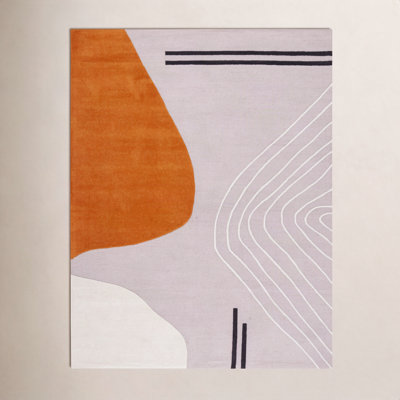 Felipe Wool Abstract Indoor Rug