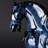 Blue Abstract Ceramic / Porcelain Decorative Object