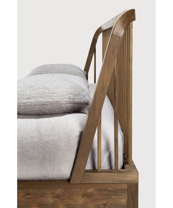 Spindle Solid Wood Spindle Bed, King