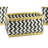 Black and White Chevron Pattern Rectangular Baskets