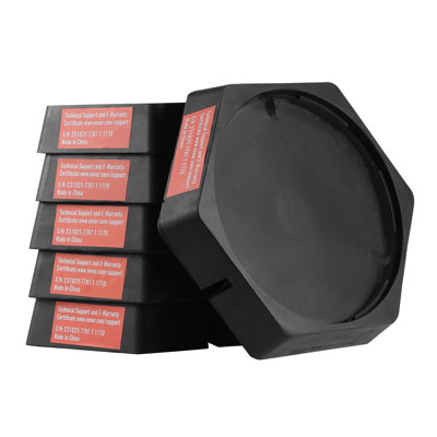 RV Levelling Pads, 9 Inch Round Landing Feet