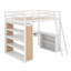 Lit mezzanine double avec tablettes et bureau-1508724951