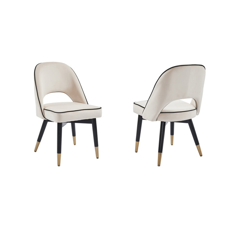 Anquanette Side Chair, Beige