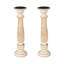 A1787N Holders Wood Tabletop Candlestick-183366942