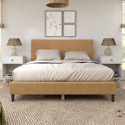 Upholstered Platform Bed