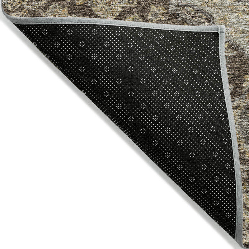 Tapis d'intérieur / extérieur brun Celia , 3 pi x 5 pi