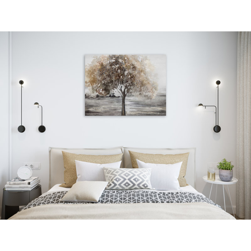 Peinture sur toile tendue, H 36 po x l 48 po x P 2 po