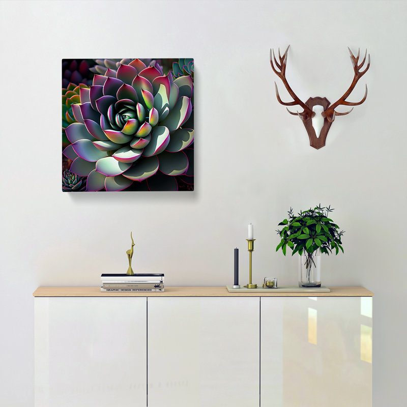 Modern Wall Art - Wrapped Canvas, 50cm H x 50cm W x 3cm D
