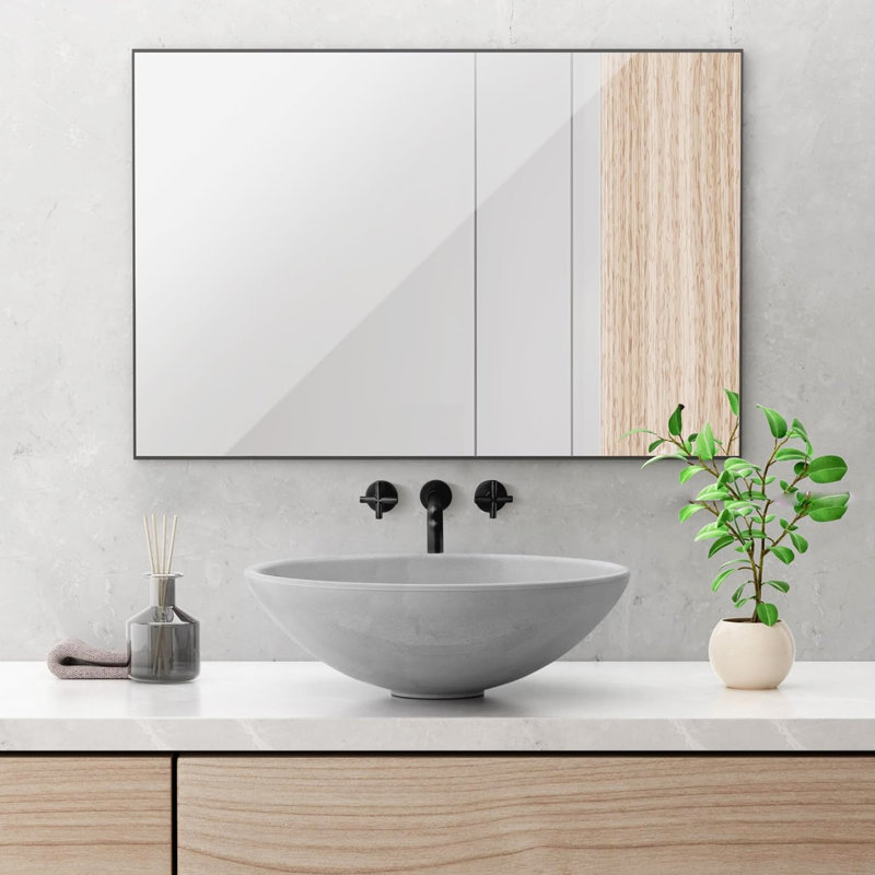 2-handle Bathroom Faucet with Drain Assembly, Matte Black