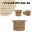Table basse avec tiroir Farmhouse-982257639