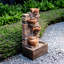 Fontaine d'extérieur 8,5 "avec lumières DEL Eshell-306918309