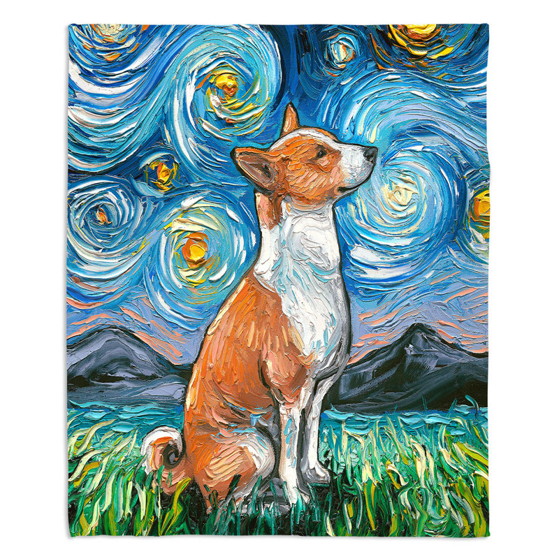 Hand Woven Throw Blanket, 68" x 80"