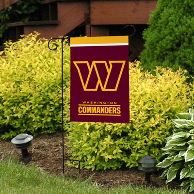 Washington Commanders NFL Licensed Garden Flag