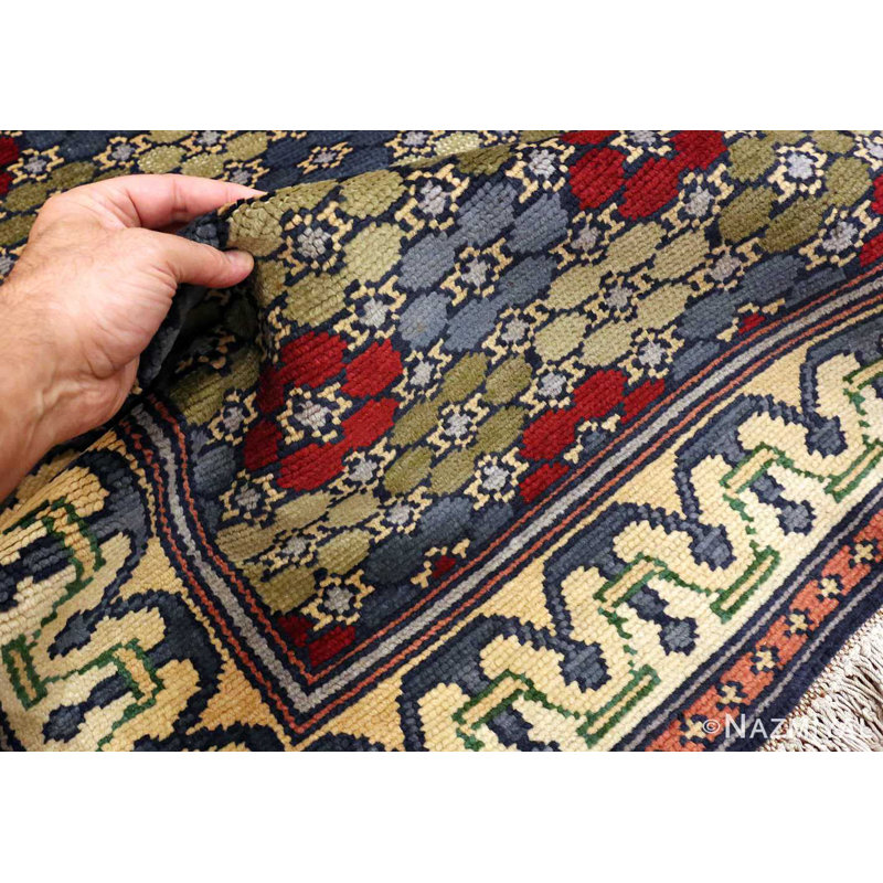 One-of-a-Kind Rectangle 3' X 4'8" Hand Knotted Area Rug