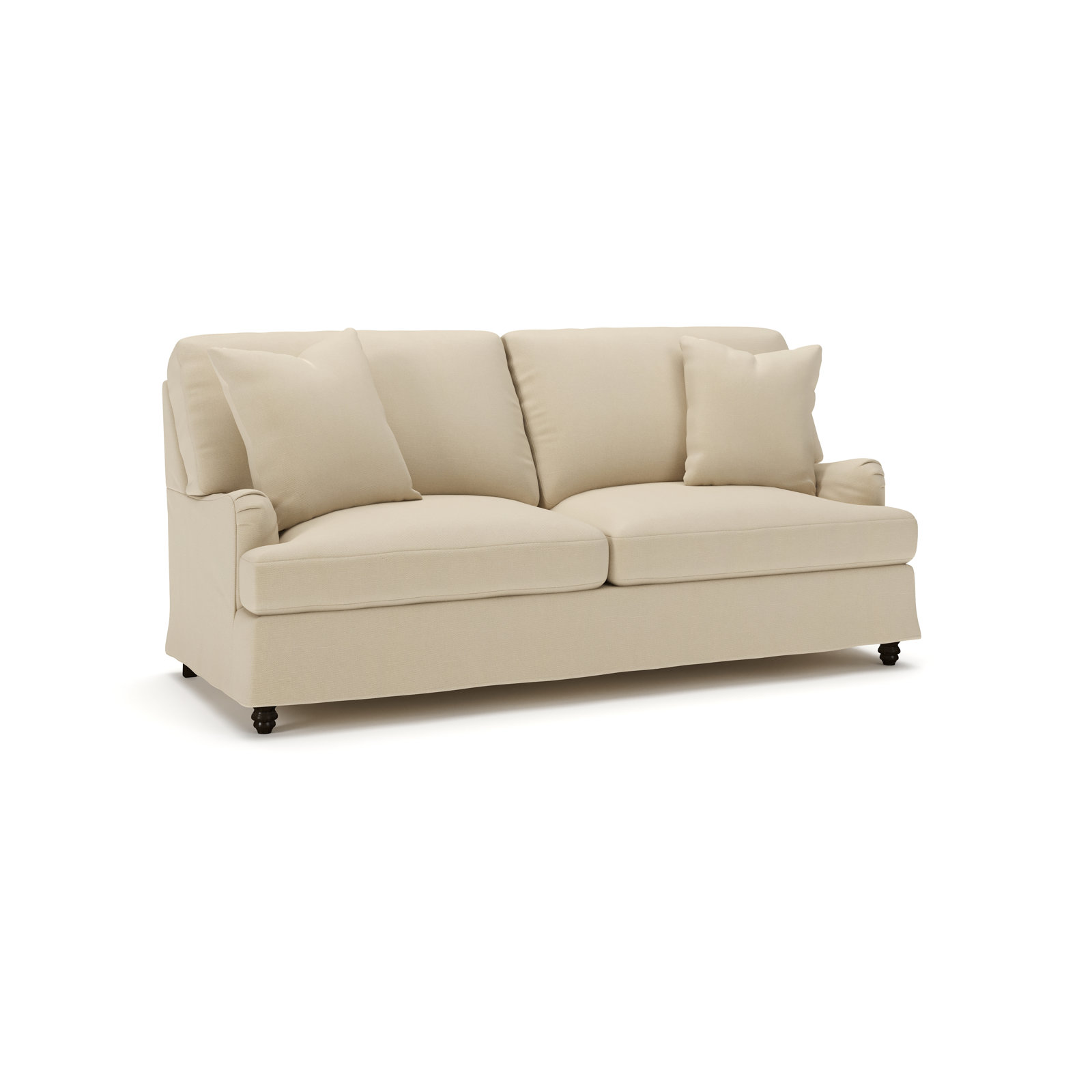 Walters 82" Velvet Sofa, Bayou Stone Canvas