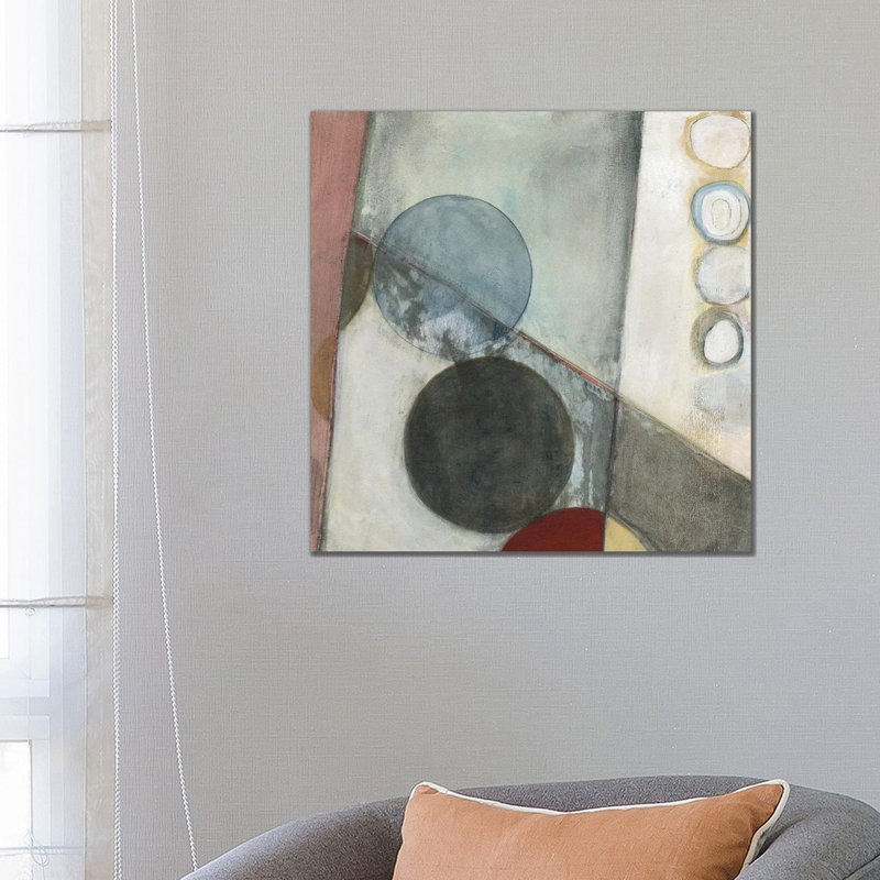 Seven Circles II by Jodi Fuchs - Wrapped Canvas Painting, 66.04 cm H x 66.04 cm W x 1.91 cm D