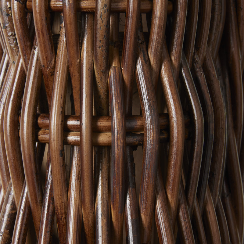Kingston Arch Rattan Mirror