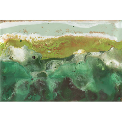 Emerald Atoll I by Alicia Ludwig - Painting on Canvas