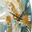 Horloge murale en métal Diodore-343202468