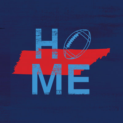 Home Football Titans - Wrapped Canvas Print