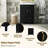 24"Bathroom Vanity With Ceramic Sink, 1 Soft-Close Door, 2 Soft-Close Drawers & Double Door Storage Racks – Compact Rustic Cabinet-1243312144
