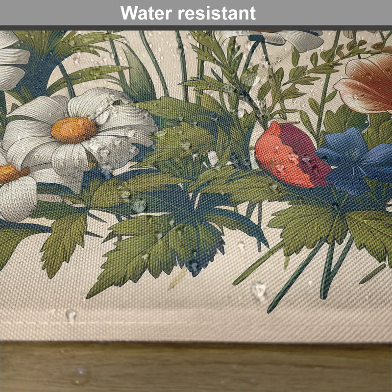 Polyester Floral Rectangle Placemat