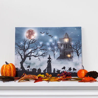 Art mural à piles - Nuit d'Halloween
