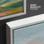 «Colorful Pastel Valley Landscape Wall Decor for Living Room encadrée, reproduction d'art sur toile encadrée dans la chambre principale-128138651-128138653