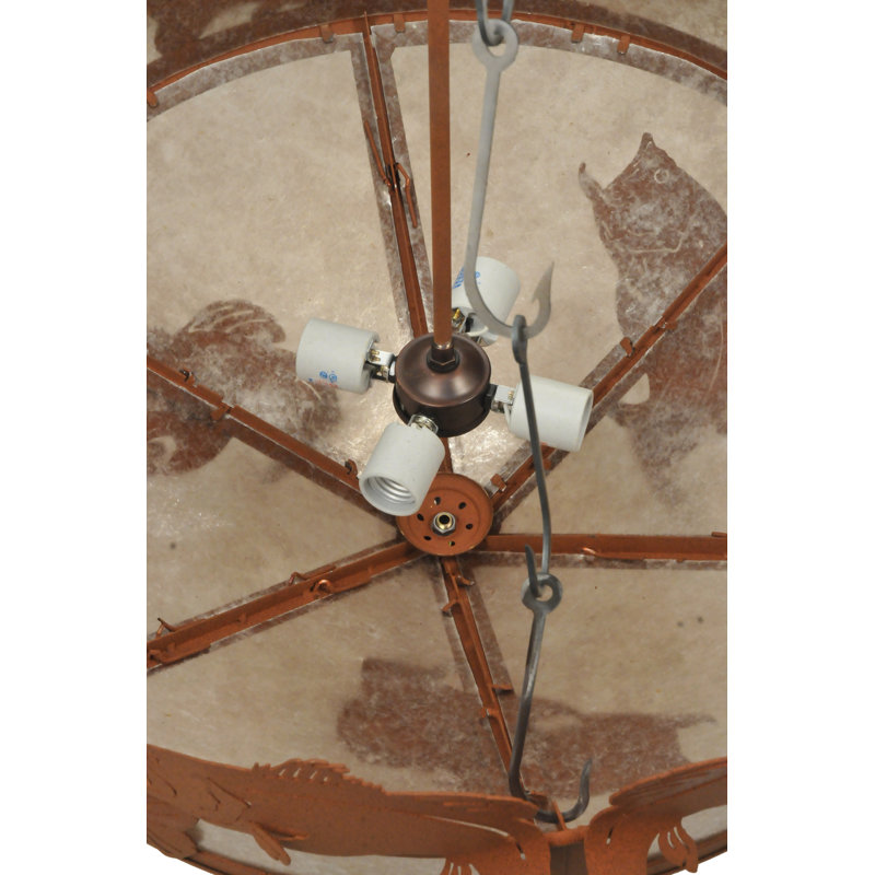 Rustic Lodge 4 - Light Pendant