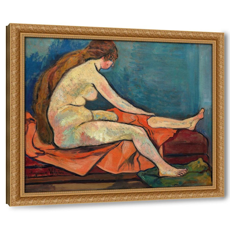 Nu assis de profil (1917)