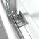 Julien 48'' W 76'' H Frameless Rectangle Reversible Shower Enclosure