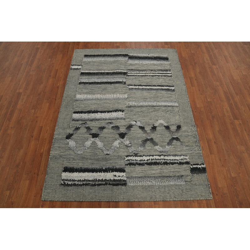Tapis de salon marocain fait à la main 5 x 8 po