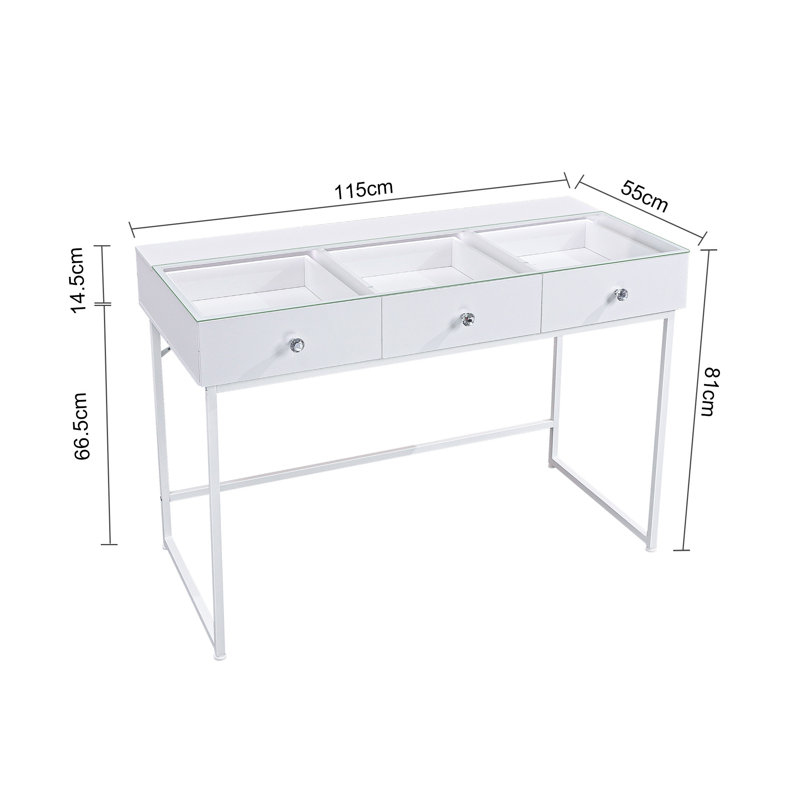 Coiffeuse Edgecliff avec miroir