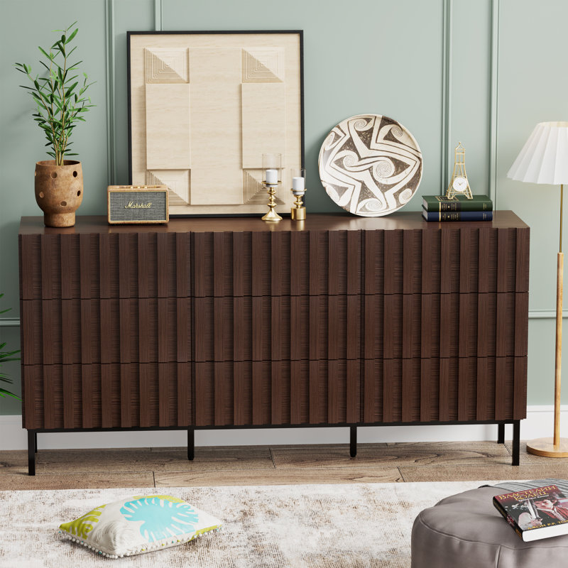 Sevyn 59.1'' W 9 - Drawer Dresser, Coffee