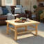 Table basse en bois d'orme récupéré-130063043