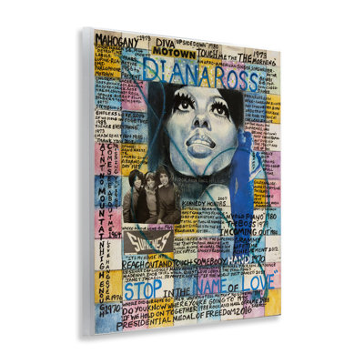 «Diana Ross Collage» par Sabin