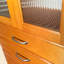 John Louis Home Solid Wood Walk-In Closet System with 4-Drawers and Glass Doors-1732936101