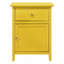 Table de chevet jaune